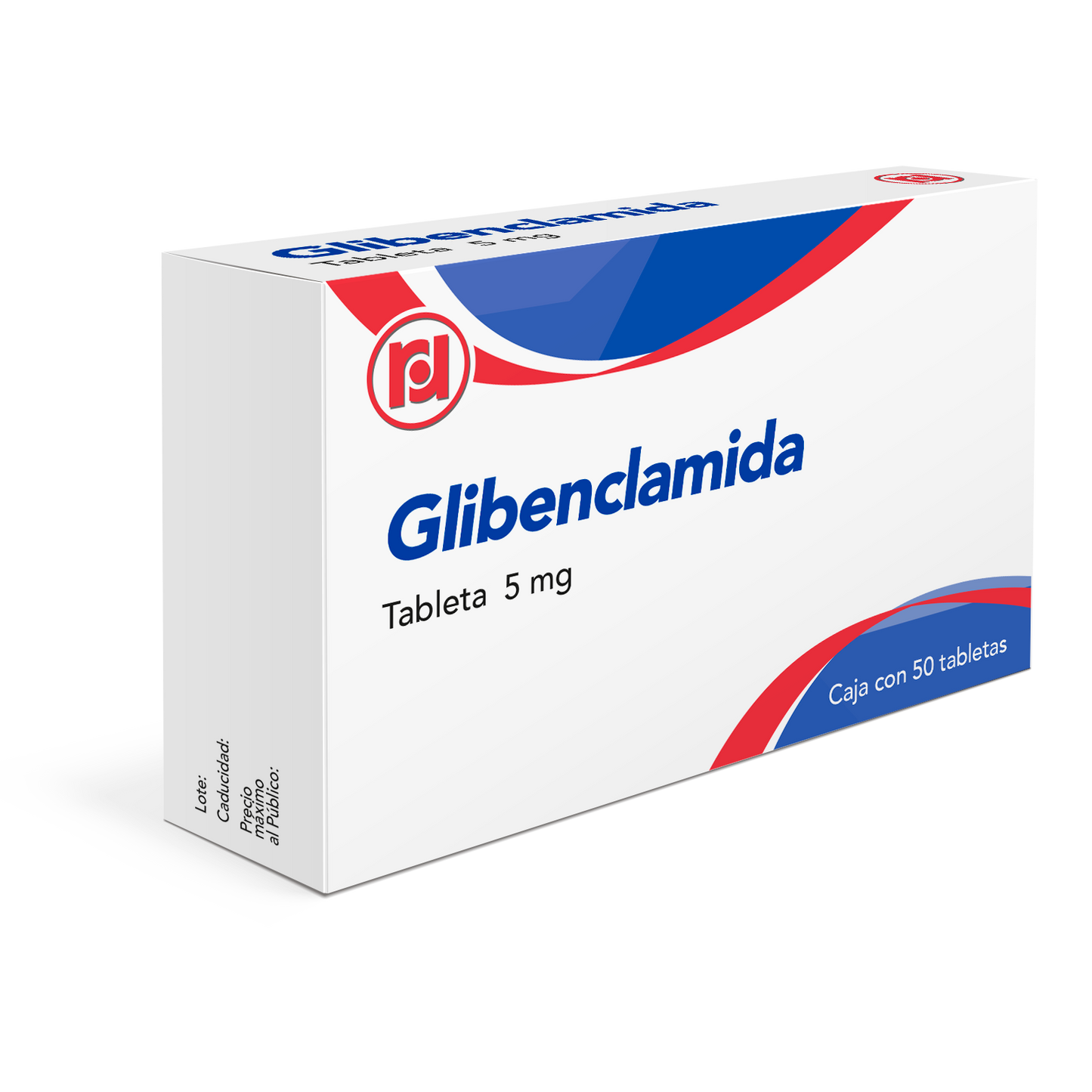 GLIBENCLAMIDA5 MG CON 50 TABS