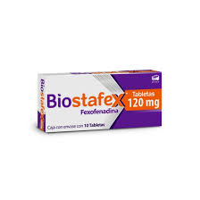 FEXOFENADINA 120 MG CON 10 TABS
