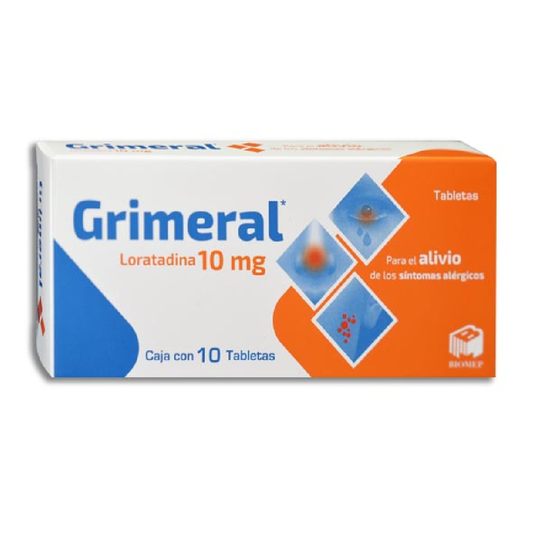 LORATADINA 10 MG CON 10 TABS