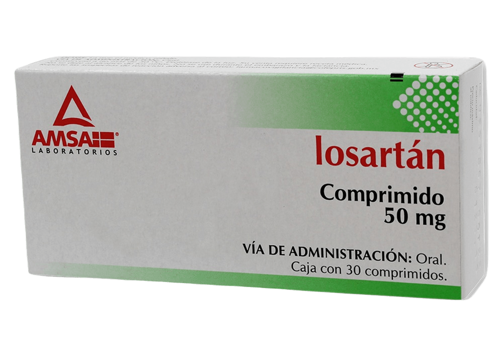 LOSARTAN 50 MG CON 30 COMP