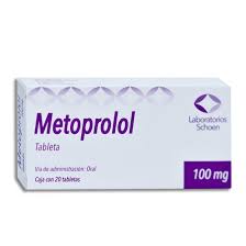 METOPROLOL 100 MG 20 TABS